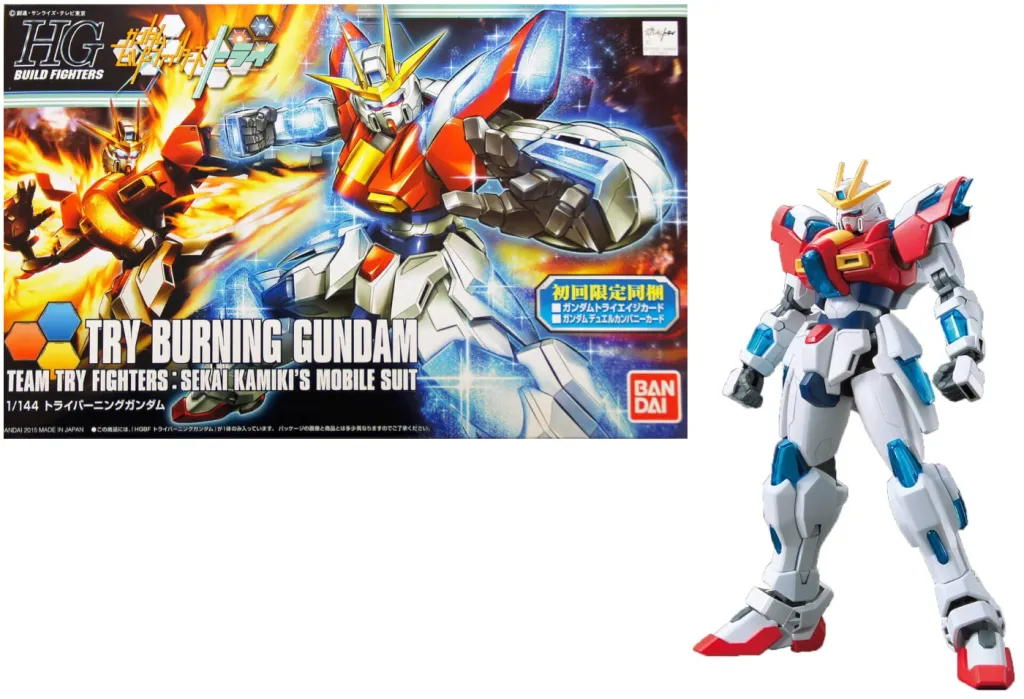 GUNDAM - Model Kit - High Grade - Try Burning Gundam - 1/144